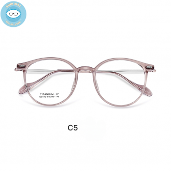 Gọng nhựa càng kính titanium mã 8140